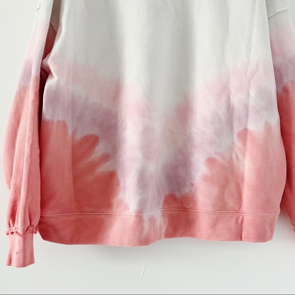 NWT Free People FP Movement Metti Ombré Sweatshirt - Pink - Picture 15 of 15